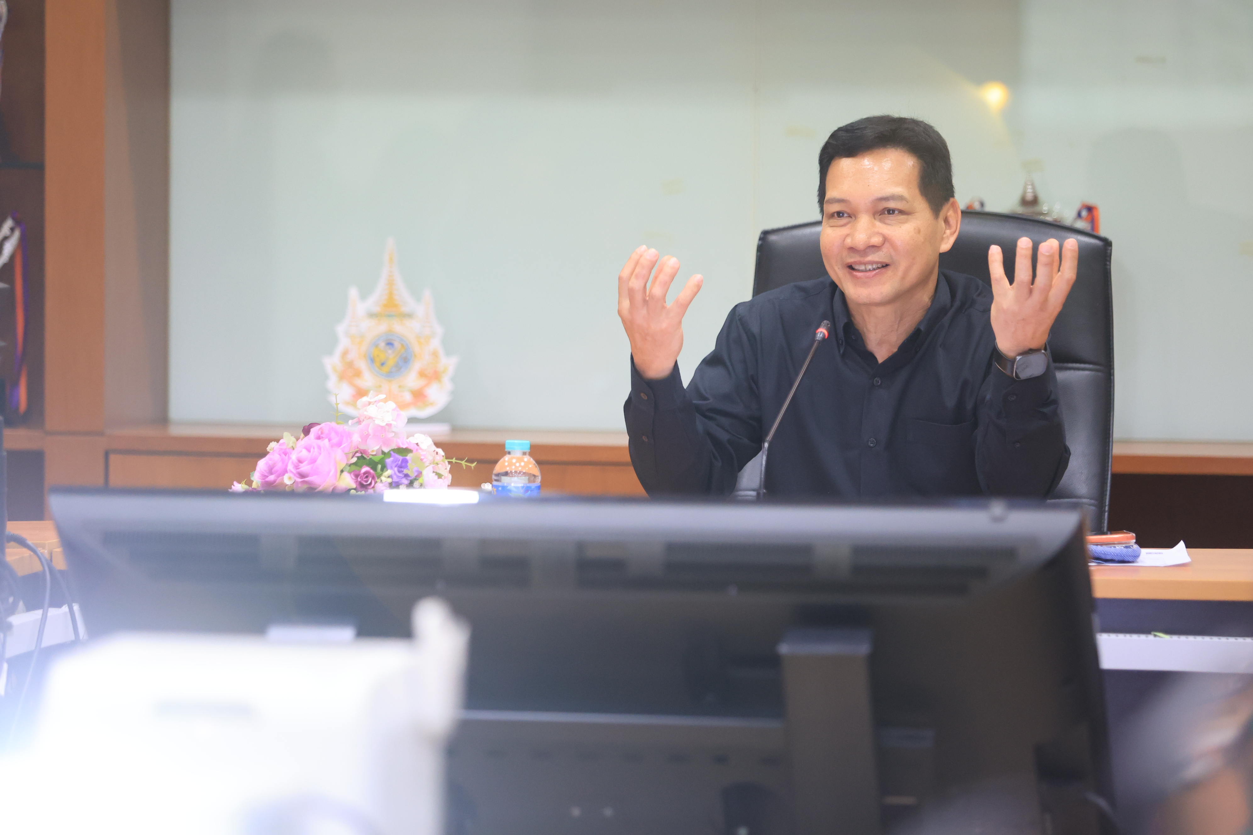 title - สำนักบริหารกองทุน ประชุมคณะทำงานบริหารความเสี่ยงและการควบคุมภายใน ประจำปีบัญชี 2569 ครั้งที่ 2/2568